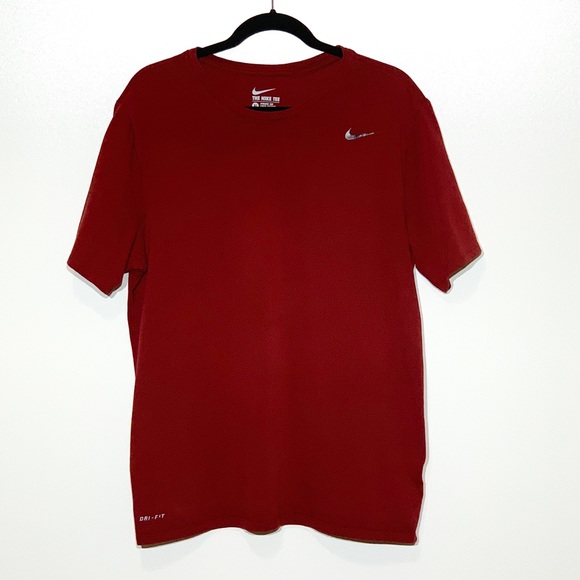 Nike Other - Nike Dri-Fit Dark Red Tee Size- XLarge